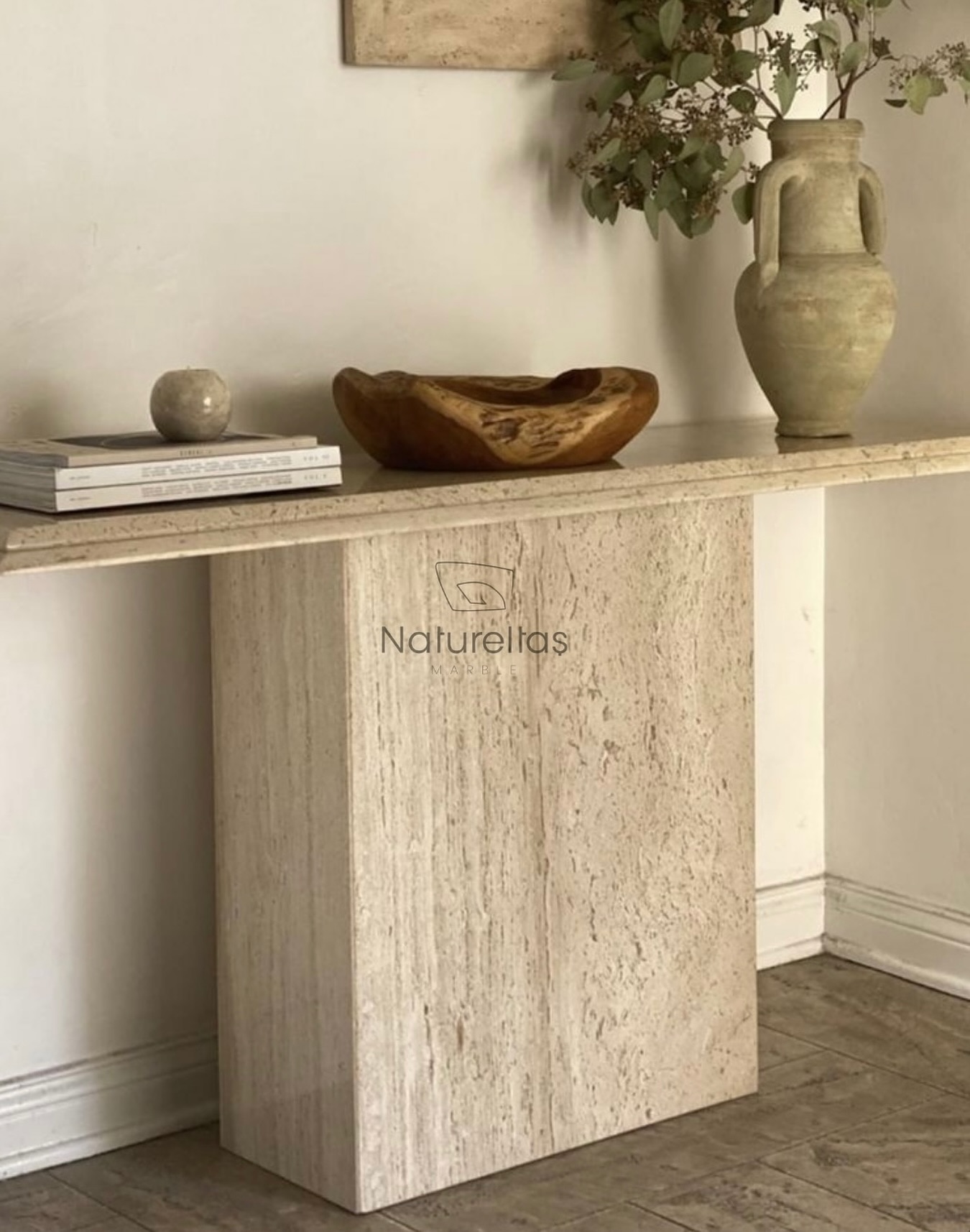 Natureltaş Introduces Cozy Collection Featuring Travertine Designs