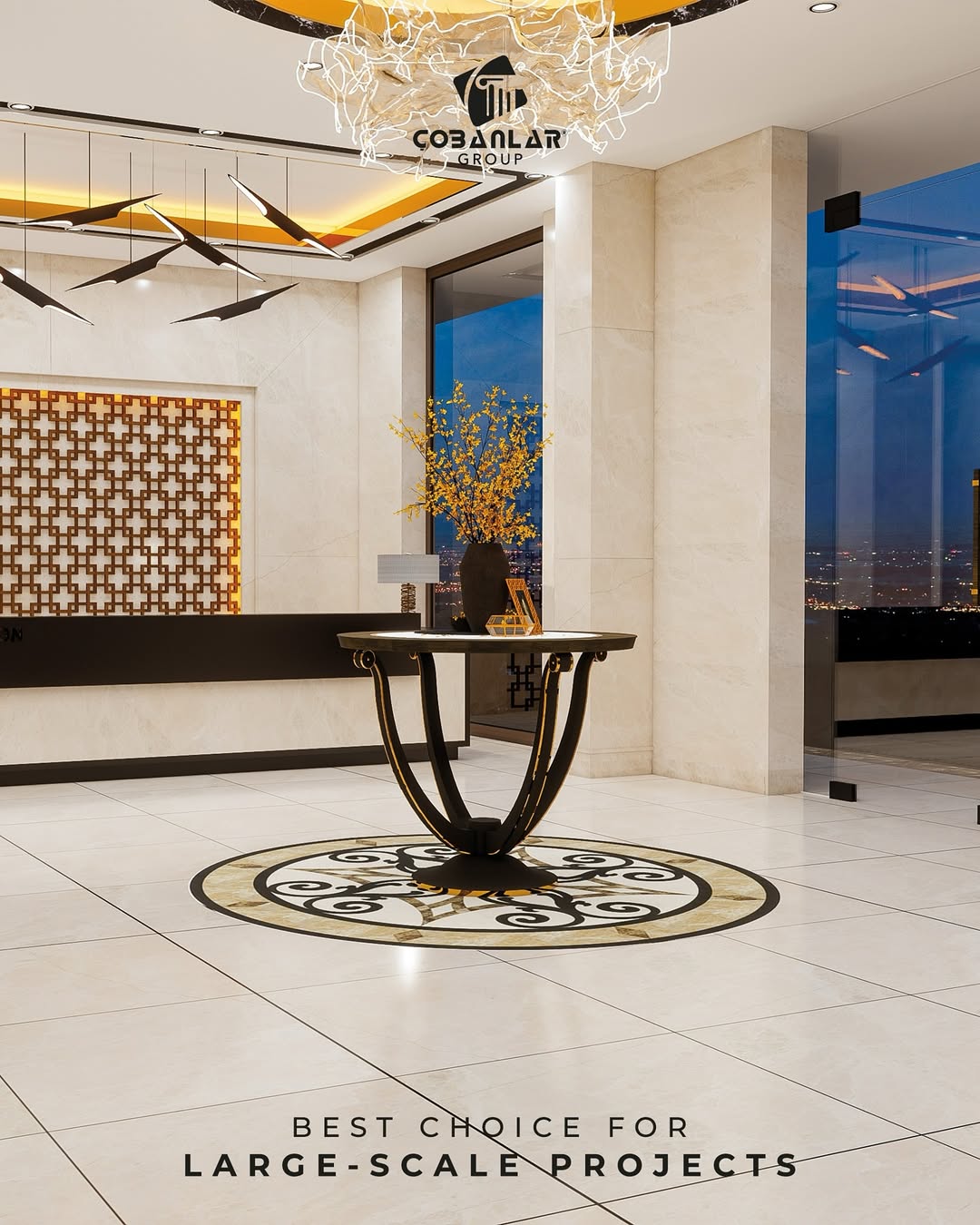 Çobanlar Group Recognized as Top Choice for Large-Scale Marble and Stone Projects