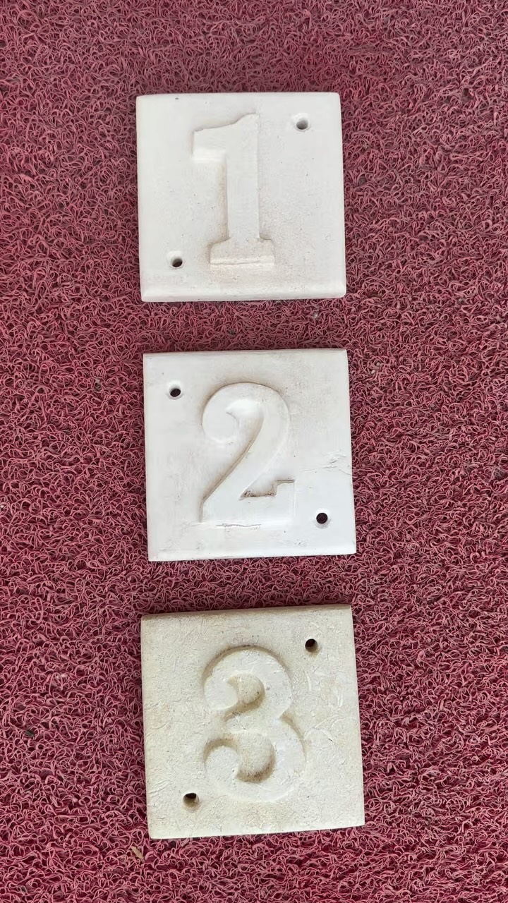 Turkish Company Specializes in Custom-Made Stone Door Number Plaques