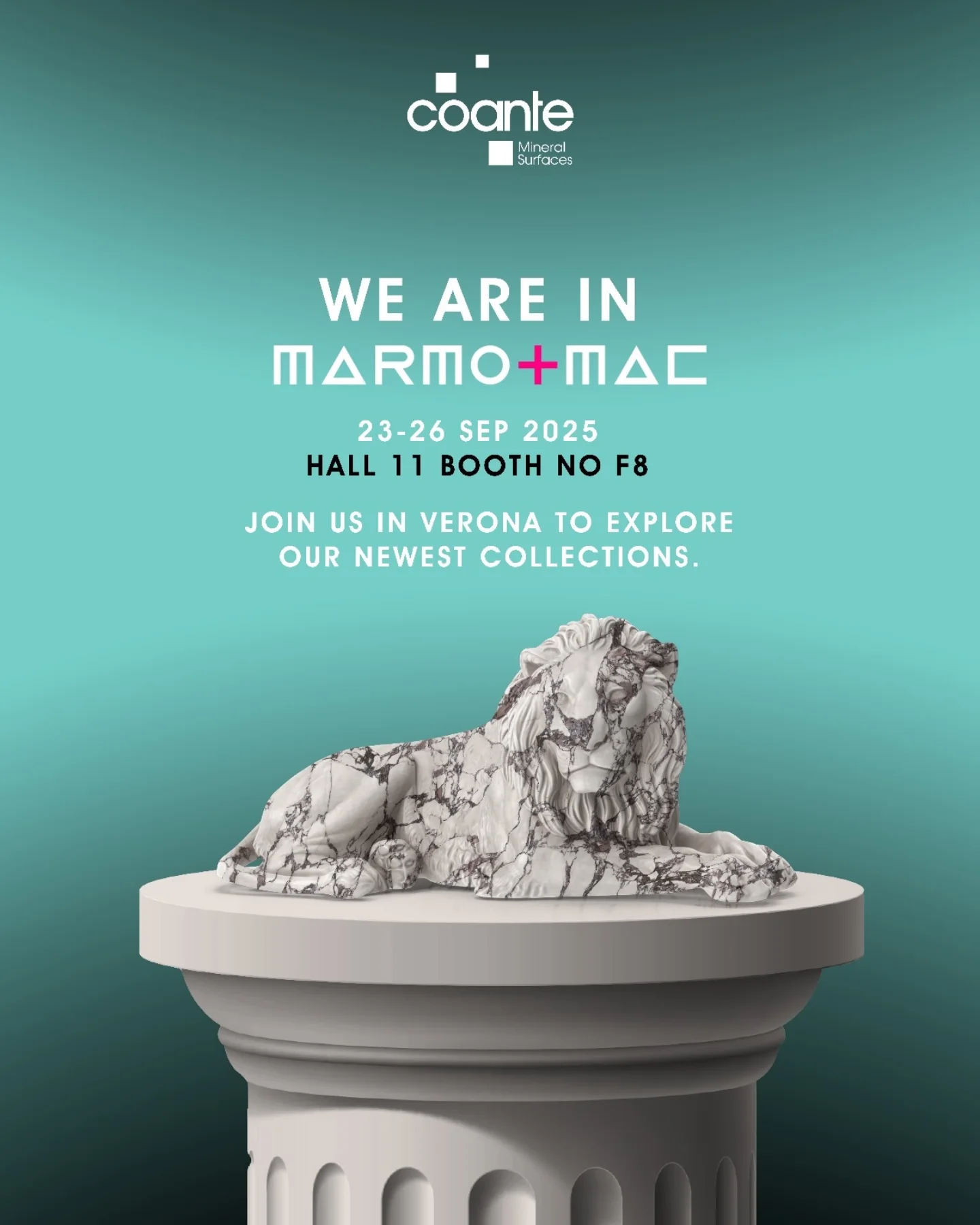 Coante Quartz Surfaces to Showcase Innovative Designs at MarmoMac 2025