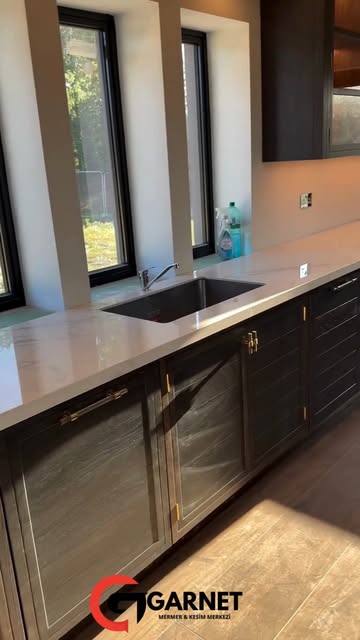 Garnet Mermer Introduces Durable and Stylish Lamar Porcelain Countertops