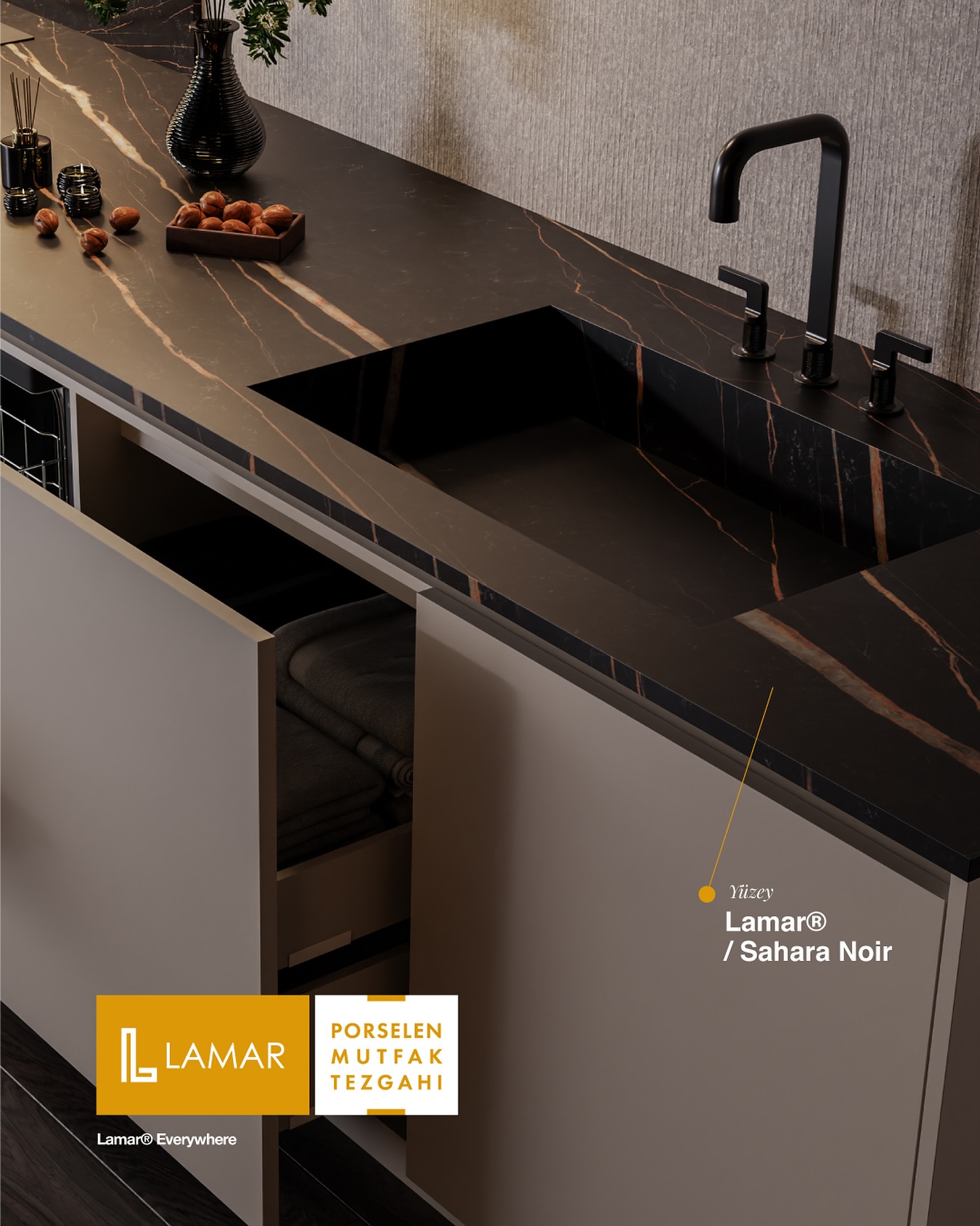 Luxury Stone Surfaces Gain Popularity in Antalya Kitchens and Beyond