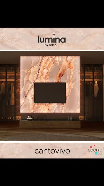 Coante Quartz Surfaces' Cantovivo Illuminates Interior Design with Lumina Series