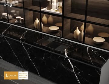 Lamar Porcelain Surfaces Enhance Kitchens with Durability and Warmth